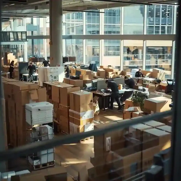 packing up office - Move Management
